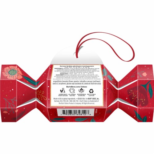 Burt's Bees Lip Balm and Hand Salve Gift Set Perspective: back