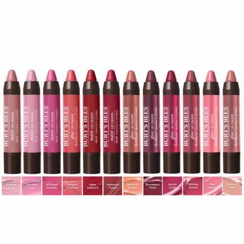 Burt's Bees Moisturizing Gloss Lip Crayon 432 Bordeaux Vines Perspective: back