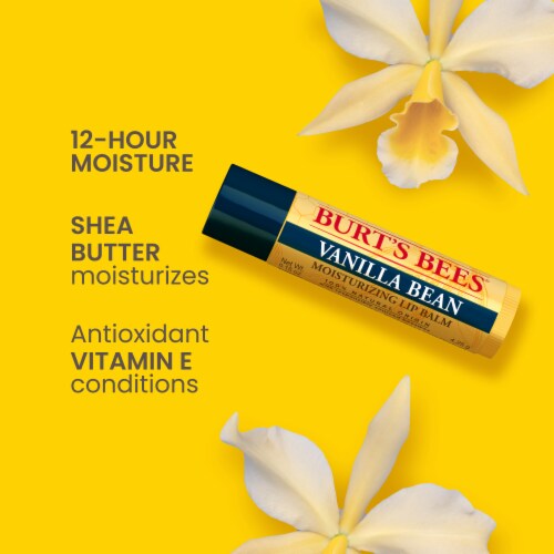 Burt's Bees® Vanilla Bean Lip Balm Perspective: back