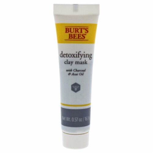 Burt's Bees Detoxifying Clay Mask - 0.57 ounce Perspective: back
