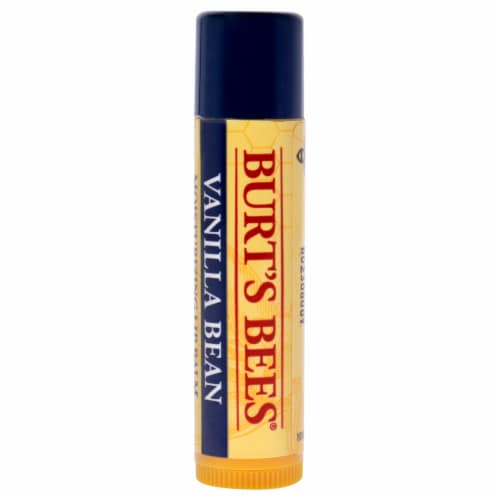 Burts Bees Vanilla Bean Moisturizing Lip Balm Perspective: back