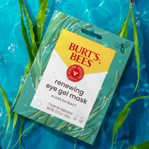 Burt's Bees Renewing Eye Gel Mask Perspective: back