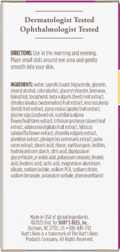 Burt's Bees® Renewal Firming Eye Cream Perspective: back
