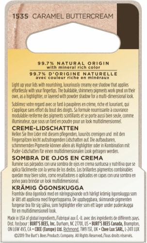 Burt's Bees ColorNurture Caramel Buttercream Cream Eye Shadow Perspective: back