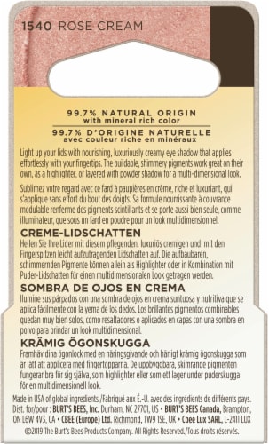 Burt's Bees ColorNurture Rose Cream Cream Eye Shadow Perspective: back