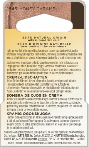 Burt's Bees Color Nurture Cream Eye Shadow - Honey Caramel Perspective: back
