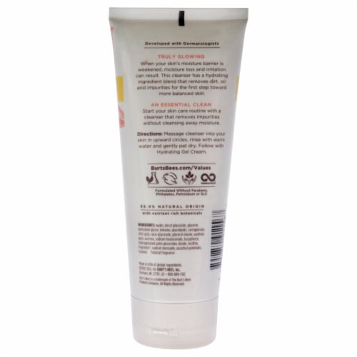 Burt's Bees® Truly Glowing Gel Cleanser Perspective: back