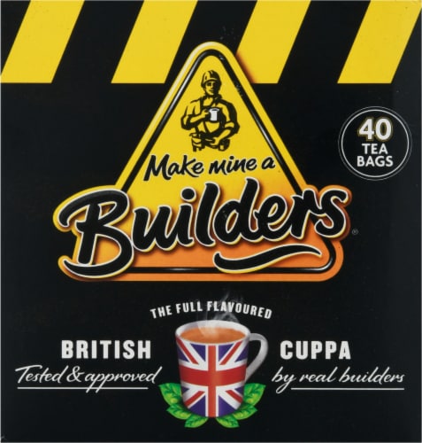 Builders British Cuppa Tea Bags Perspective: back
