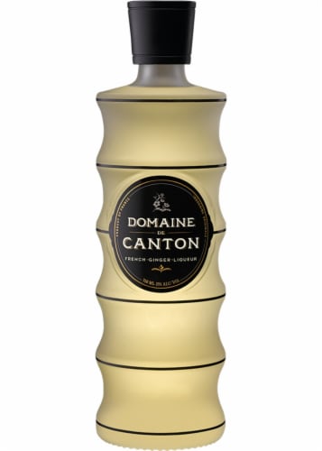 Domaine De Canton Ginger With Vsop Cognac Brandy Liqueur Perspective: back