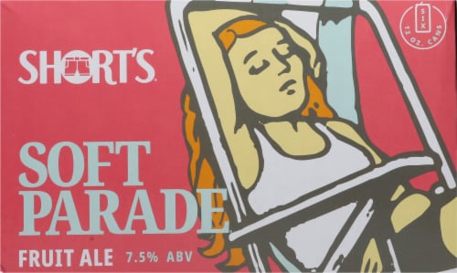 Short's Brewing Soft Parade Fruit Ale Perspective: back