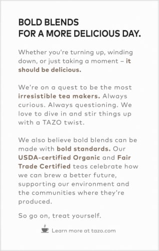 Tazo® Regenerative Organic Earl Gray Black Tea Perspective: back