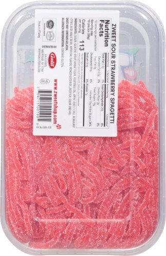 Zweet Strawberry Sour Silly Spaghetti Perspective: back