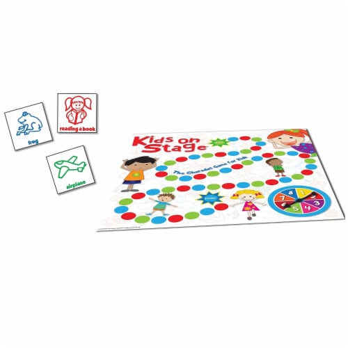 BriarPatch® Kids on Stage™ Charades Game Perspective: back