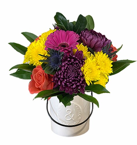 Small Floral Arrangement Perspective: back
