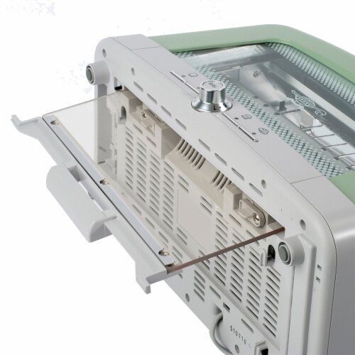 HeatMate Graphite Technology 7 Setting Pop Up Toaster w/3 Functions