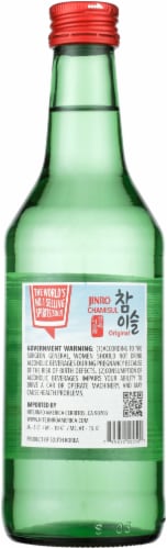 Jinro Chamisul Original Soju Perspective: back