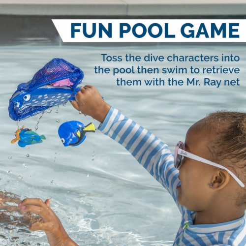 SwimWays Disney Finding Dory Mr. Ray's Dive and Catch Game Perspective: back