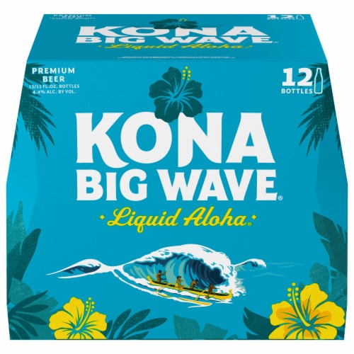 Kona Big Wave Big Wave Domestic Golden Ale Beer Perspective: back