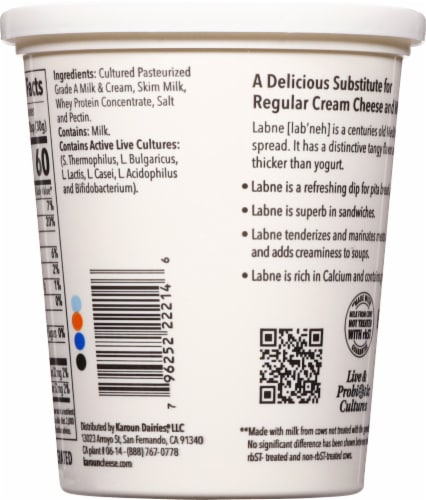 Karoun® Labne Kefir Cheese Perspective: back