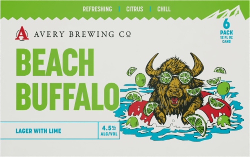 Avery Brewing Seasonal Craft Beer Cans Perspective: back