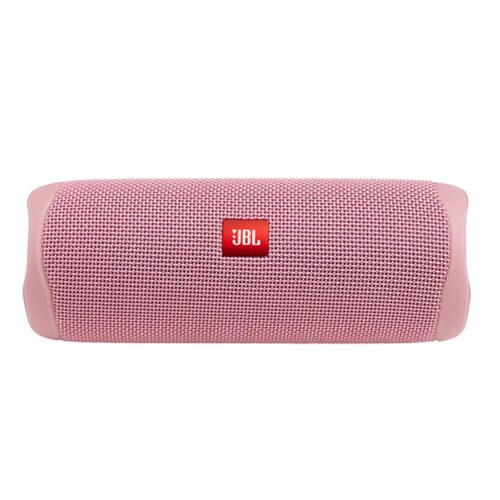 Jbl Flip 5 Portable Waterproof Bluetooth Speaker - Pink With Case
