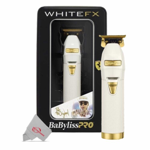 Babyliss Pro Fx Skeleton Cordless Trimmer (white) With Replacement T