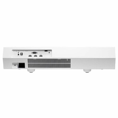 Optoma CINEMAXD2W CinemaX 4K UHD Short Throw Laser Home Projector - White Perspective: back