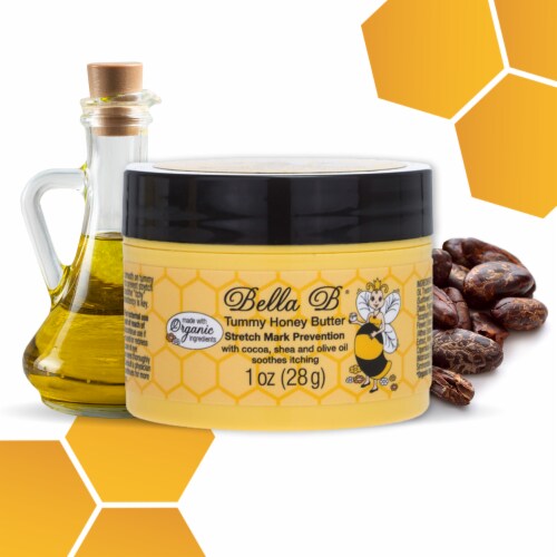 Trial Size Tummy Honey Butter 1oz Perspective: back