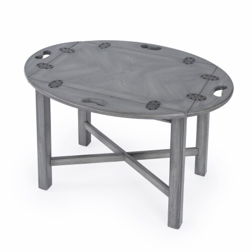 Butler Carlisle Powder Gary Table Perspective: back