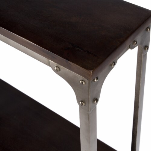 Butler Gandolph Industrial Chic Console Table - Coffee Perspective: back