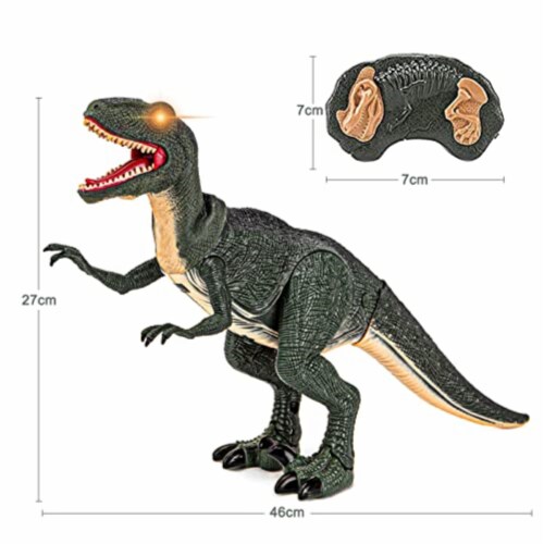 RemoteControlDinosaur Rain Bean Remote Control Walking Dinosaur Toy