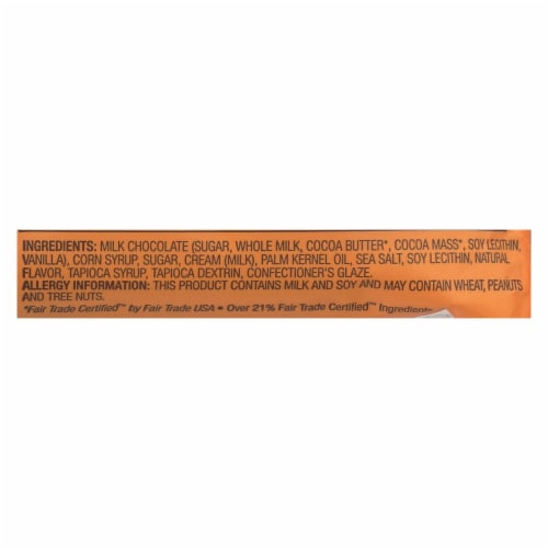 Marich English Toffee Milk Chocolate Caramels  - Case of 12 - 2.1 oz. Perspective: back