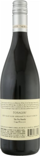 Forager Pinot Noir Red Wine Perspective: back