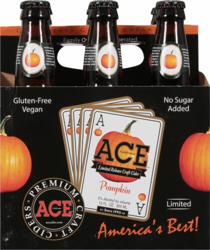 Ace Pumpkin Hard Cider Perspective: back