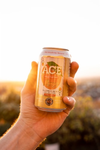 Ace Mango Craft Cider Perspective: back