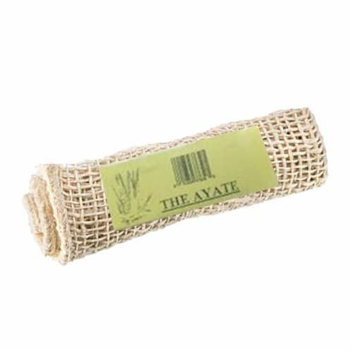 Ayate Wash Cloth - 100% Natural Fibers - Exfoliate and Renew Your Skin Perspective: back
