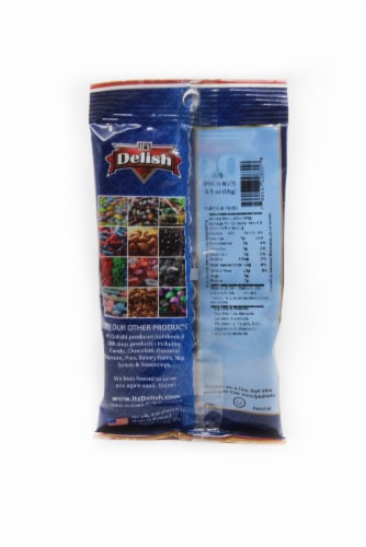 It's Delish Roasted & Salted Mixed Nuts Perspective: back