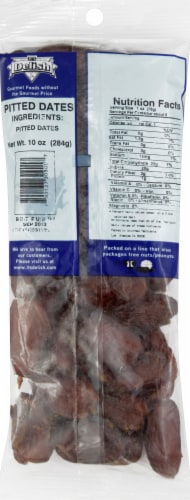 It's Delish Pitted Dates Perspective: back