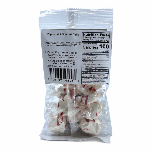 It's Delish® Organic Mint Taffy Perspective: back