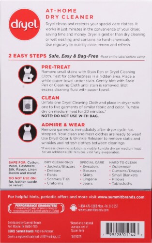 Dryel Dry Cleaning Kit Product Review