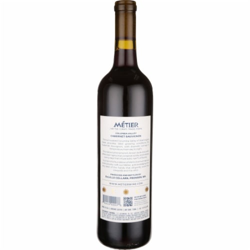Delille Cellars Metier Cabernet Sauvignon Wine Perspective: back