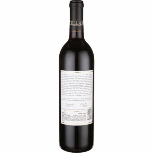 DeLille Cellars D2 Red Wine Perspective: back