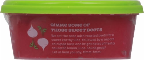 Darista Lemon Beet Hummus Perspective: back