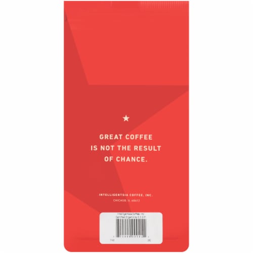 Intelligentsia Organic Decaf El Mago Ground Coffee Perspective: back