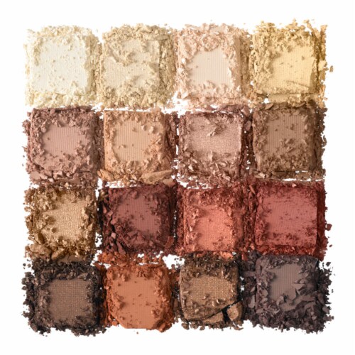 NYX Professional Makeup Ultimate Eye Shadow Palette Warm Neutrals Perspective: back