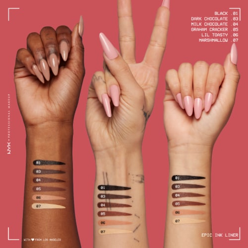 NYX Professional Makeup Epic Ink Liner Waterproof 01 Black Perspective: back