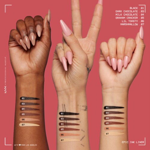 NYX Professional Makeup Epic Ink Liner Waterproof 01 Black Perspective: back