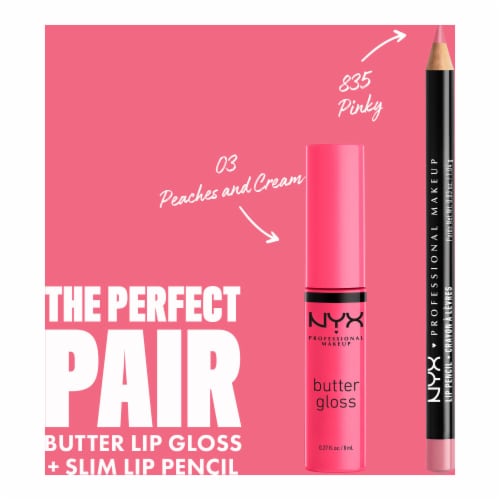 NYX Professional Makeup Slim Lip Liner Pencil Perspective: back