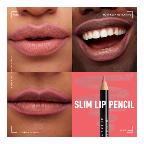 NYX Professional Makeup Slim Lip Liner Pencil Perspective: back