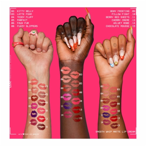 NYX Professional Makeup Smooth Whip Matte Lip Cream 05 Parfait Perspective: back